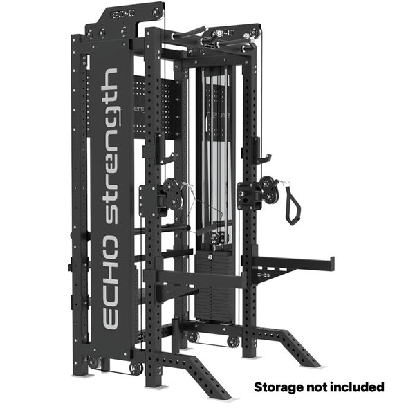 Half Rack Functional Trainer Combo